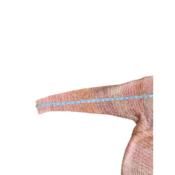 J. Jill Pure Jill Pink Basic Casual Cable Knit Crew Neck Sweater‎ Size XS - Picture 10 of 11